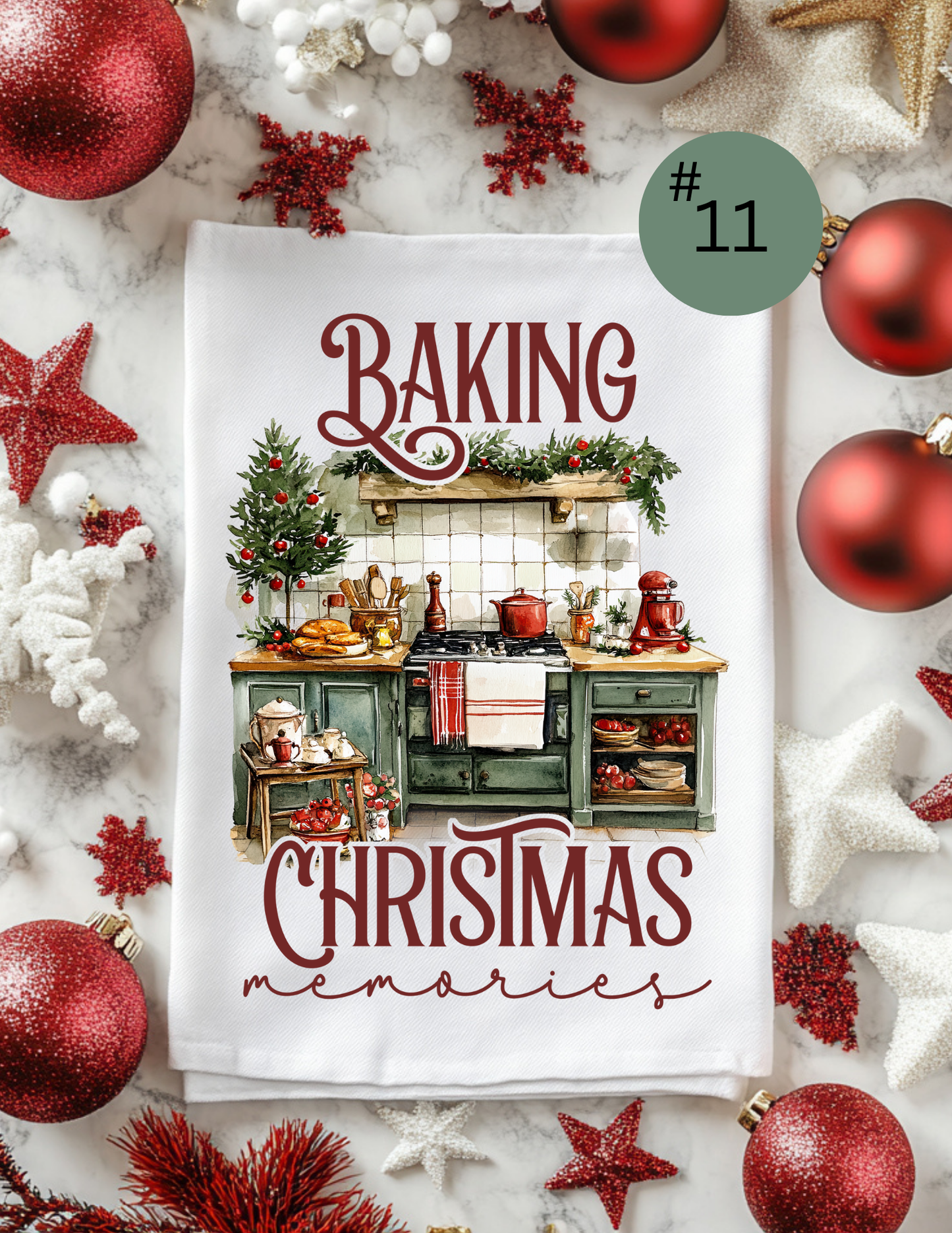 020. Christmas Kitchen Towel