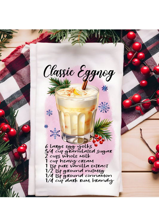 009. Winter Cocktail Kitchen Towels