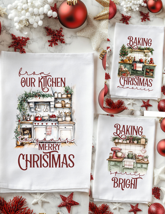 020. Christmas Kitchen Towel