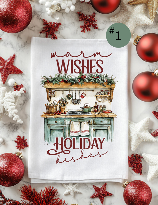 020. Christmas Kitchen Towel