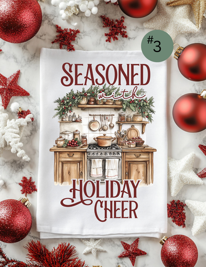 020. Christmas Kitchen Towel