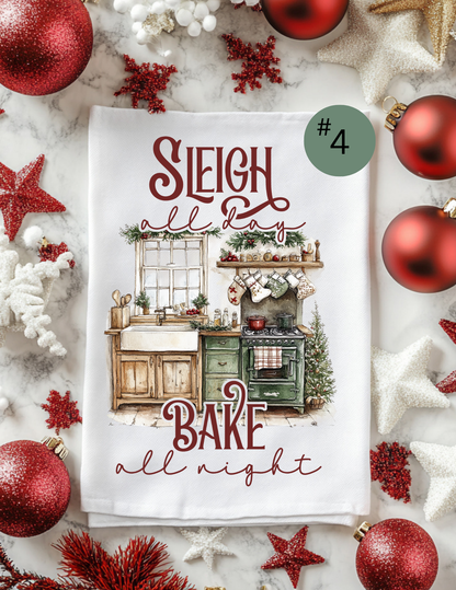 020. Christmas Kitchen Towel