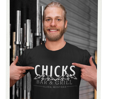 Chicks Bar & Grill Unisex T-Shirt