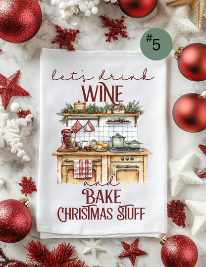 020. Christmas Kitchen Towel