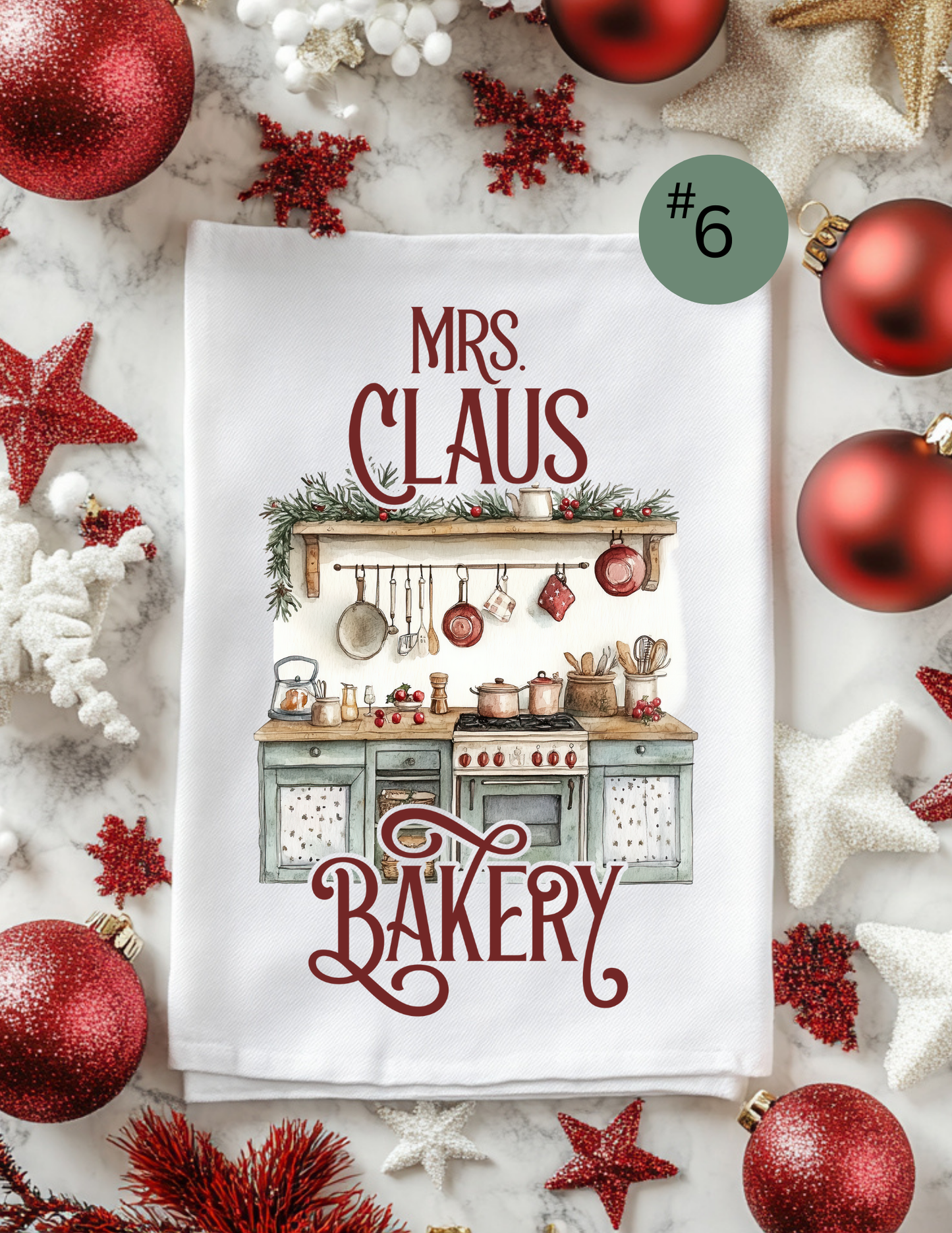 020. Christmas Kitchen Towel