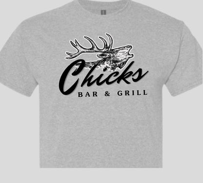 Chicks Bar & Grill Unisex T-Shirt
