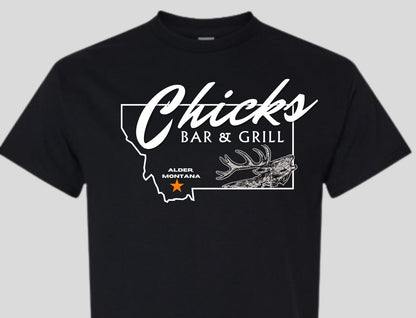 Chicks Bar & Grill Unisex T-Shirt