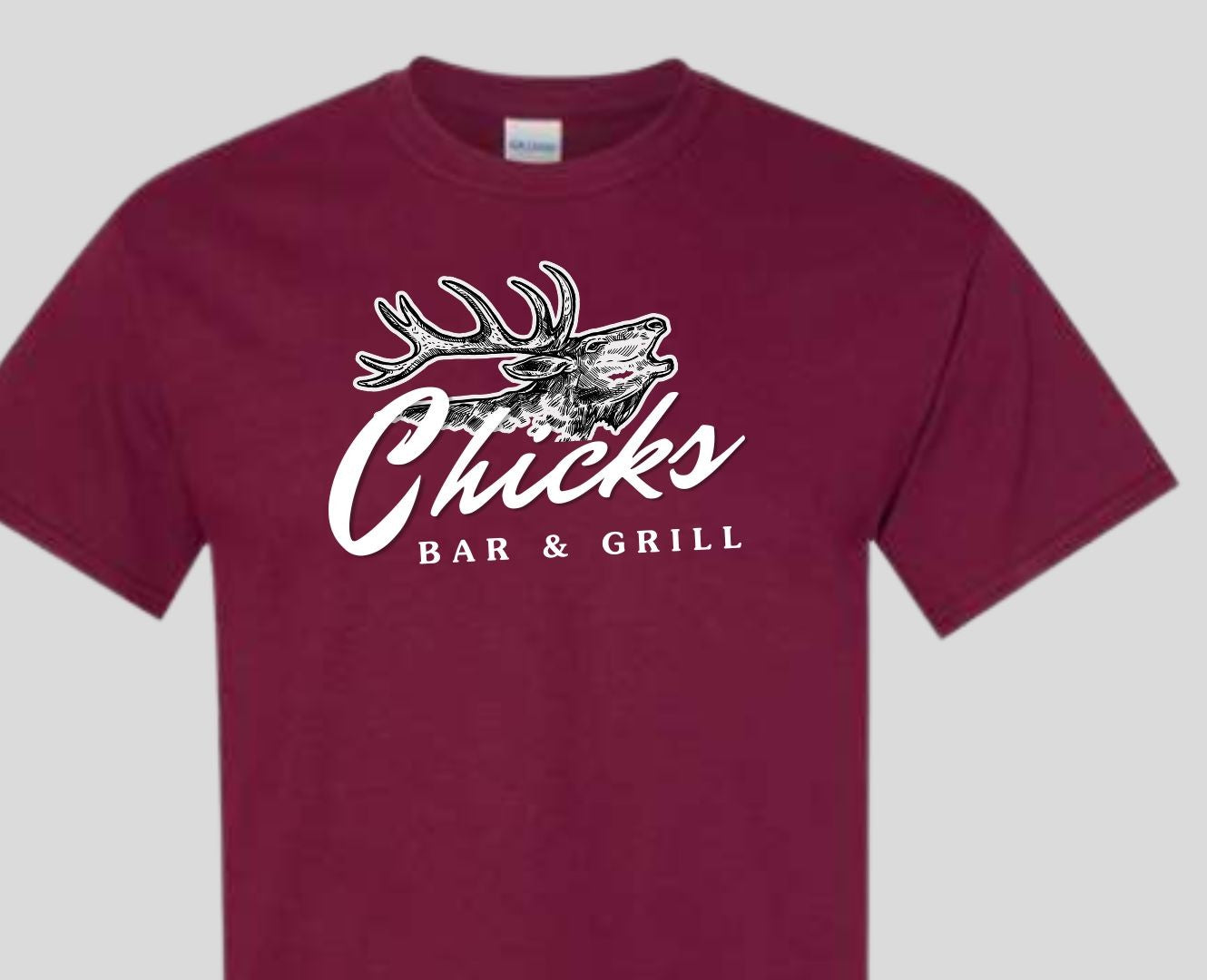 Chicks Bar & Grill Unisex T-Shirt
