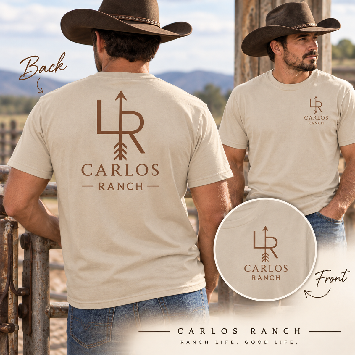 Carlos Ranch Adult Unisex T-Shirt