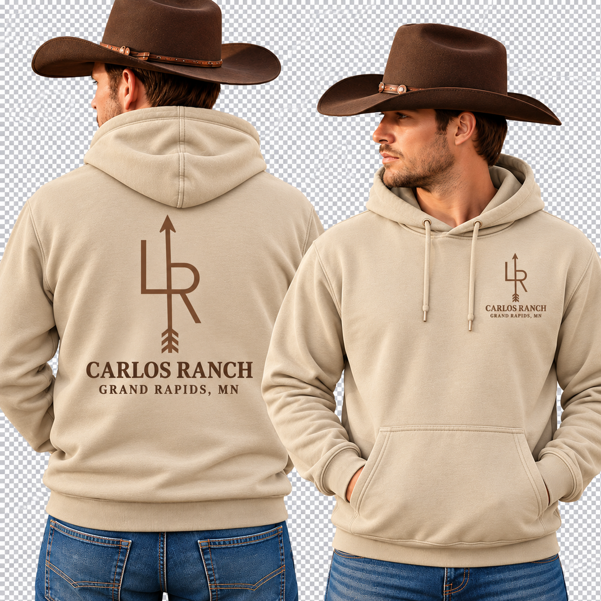 Carlos Ranch Adult Hoodie