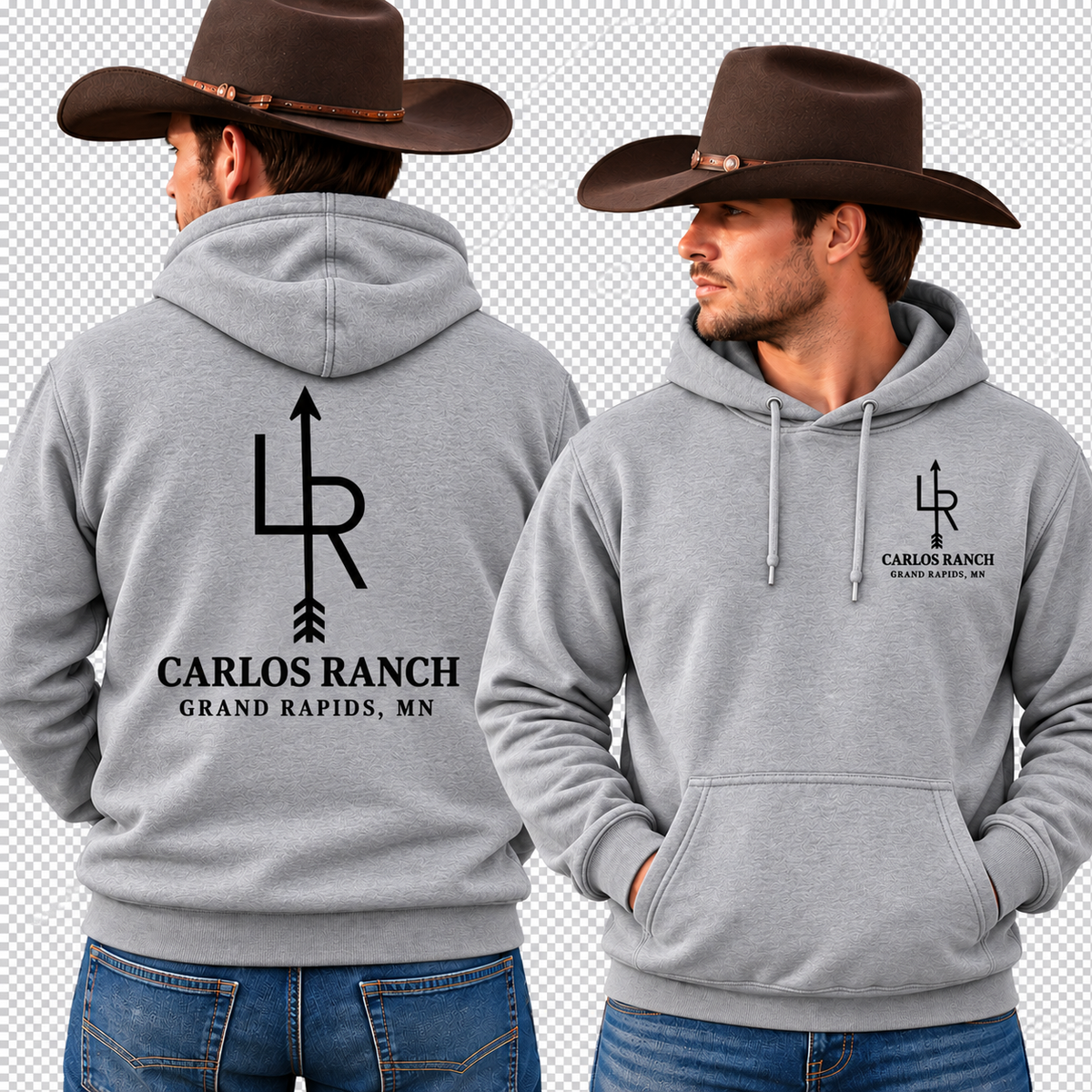 Carlos Ranch Adult Hoodie