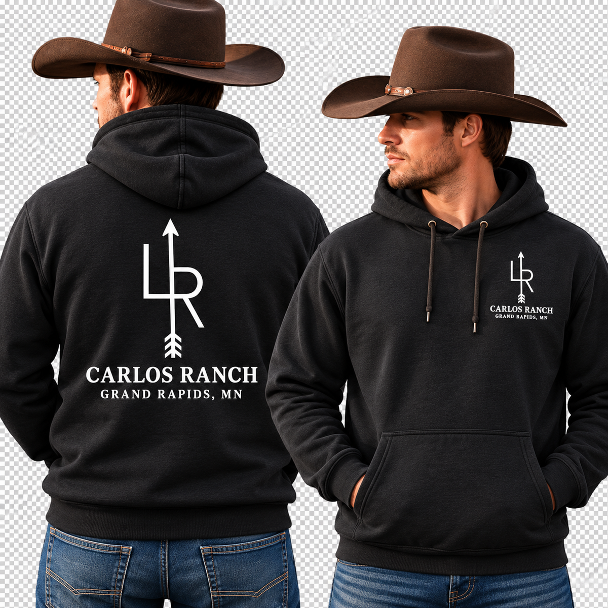 Carlos Ranch Adult Hoodie