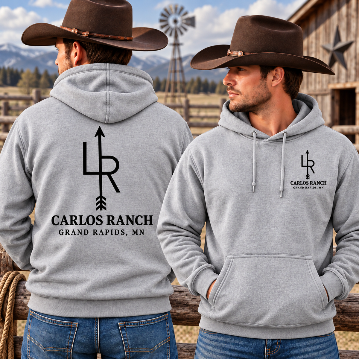 Carlos Ranch Adult Hoodie