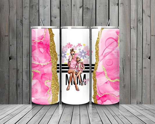 T32. Mother Daughter 20oz. Tumbler