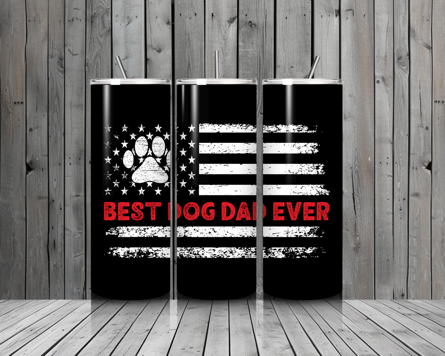 T45. Best Dog Dad 0oz Tumbler