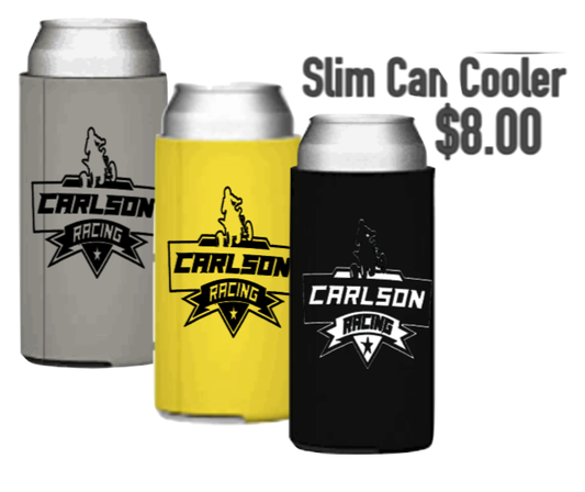C.  Carlson Racing Slim Can Cooler